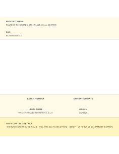 Pasador reforzado base plástica 25 mm cromo mate 8425998855142 85514 EDM 2