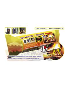 Tronco limpia chimenea "sin-hollin" 800 g 8421531079105 07565 SUPER FOC