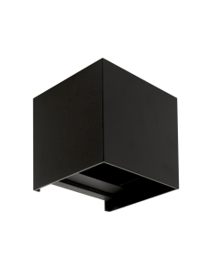 APLIQUE PARED BUHO CCT 2X3W IP20 NEGRO