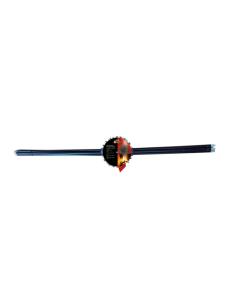 Kit deshollinador mecánico 4 x varilla 1,40 m (largo total 5,6 m) + erizo acero 250 mm 8426584502532 74449 FLOWER