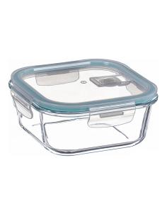 Fiambrera borosilicato cuadrada hermética 1200 ml 8434504074786 78971 OVENZA