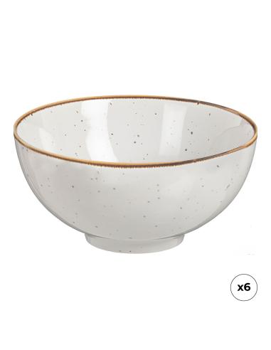 Bol de porcelana, akiko, ø15 cm, 6 uds 8434504083986 78980 OVENZA