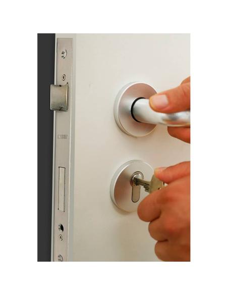 Cerradura embutir c/c cre12 50/85 mm níquel satinado 8431488108346 88102 MICEL