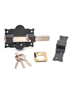 Cerrojo sobreponer crr06 105b/50 mm pintado gris 8431488108438 88126 MICEL 2