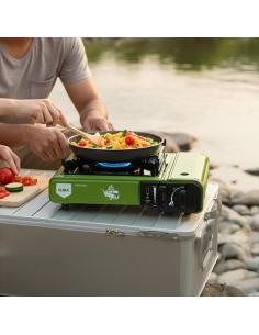 Cocina de gas butano/propano outer start verde 2300 w 8435051271512 07561 ELMA 2