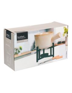 Fondue con soporte y 2 tenedores 8720573541879 78986 EXCELLENT HOUSEWARE 2