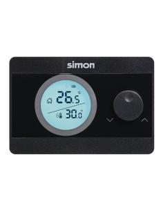Termostato digital on/off negro 8412852983851 03026 SIMON 2
