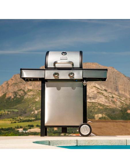 Barbacoa de gas bxog7200e con 2 quemadores 116 x 58 x 118,5 cm 8432406330016 74482 BLACK+DECKER