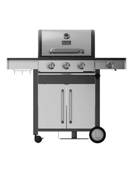 Barbacoa de gas bxog12950e con 4 quemadores 126 x 58 x 118,5 cm 8432406330023 74483 BLACK+DECKER