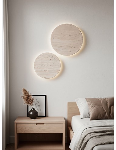 Aplique pared marmol travertino...