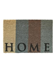 Felpudo de coco pintado diseño home, 60 x 40 cm 4002629157321 68699 TARRES
