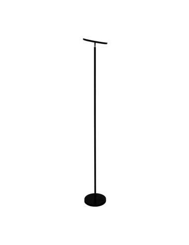 Lámpara de pie led dencel, 24 w, 3cct, dim, 2200 lm, negra, ø25 x 175 cm 8435775602814 30218 CRISTALRECORD