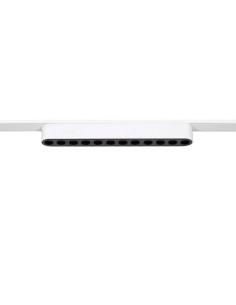 Foco carril SNOW SLIM 252mm 48V, 12W, 24º, UGR16, blanco