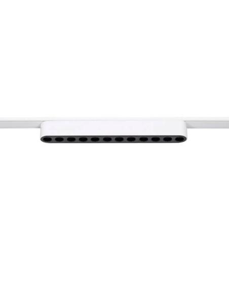 Foco carril SNOW SLIM 252mm 48V, 12W, 24º, UGR16, blanco