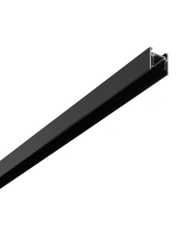 MAGNETIC TRACK Ultra Thin superficie Carril negro 1m