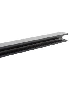 MAGNETIC TRACK Ultra Thin superficie Carril negro 1m 2