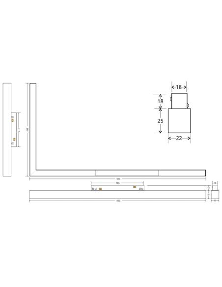 MAGNETIC Linear 400+600mm, 35W