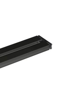 Set 2 Tapas Carril SLIM, negro 2