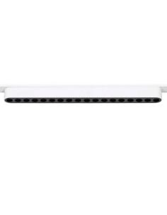 Foco carril SNOW SLIM 378mm 48V, 18W, 24º, UGR16, blanco