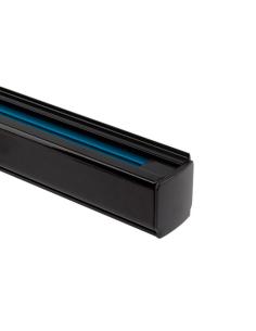 Tapa final carril trifásico, negro 2