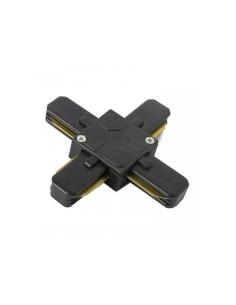 Unión X carril monofásico, negro 2