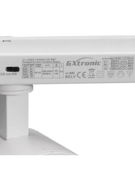 Driver LED ROMA/SAMOS, 40W-34W, blanco, monofásico