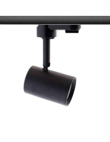 Foco LED RAIL COOK, 7W, negro, monofásico