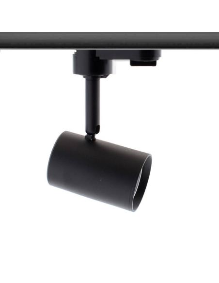 Foco LED RAIL COOK, 7W, negro, monofásico