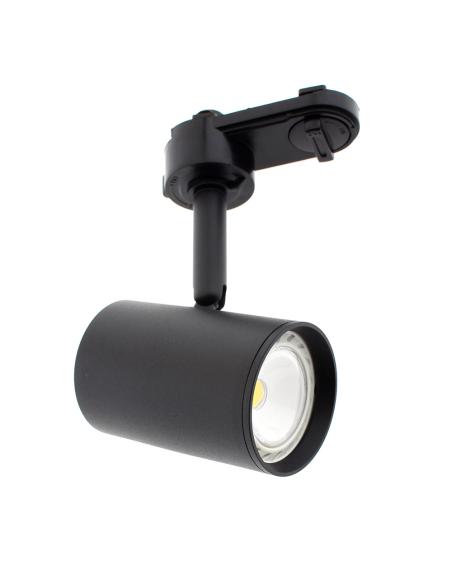 Foco LED RAIL COOK, 7W, negro, monofásico