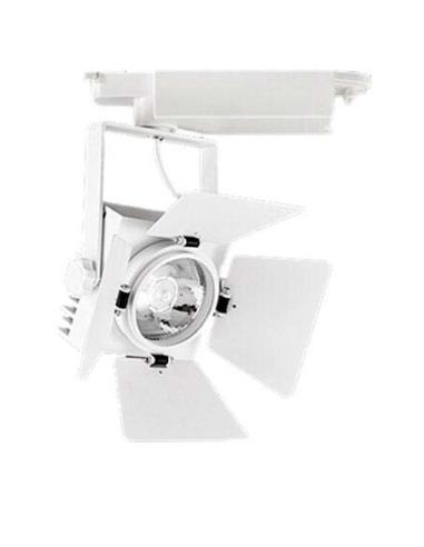 Foco carril Monofásico CINEMA chip CREE led, blanco, 35W