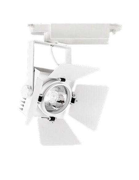 Foco carril Monofásico CINEMA chip CREE led, blanco, 35W