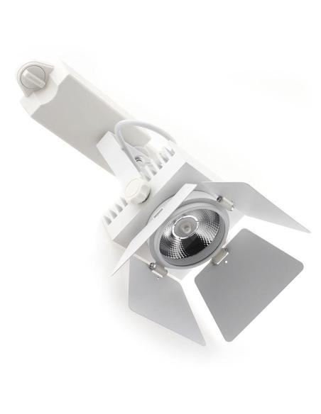 Foco carril Monofásico CINEMA chip CREE led, blanco, 35W