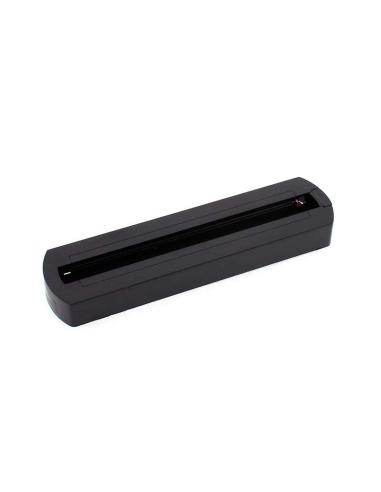 Base para techo de Carril Monofásico, negro