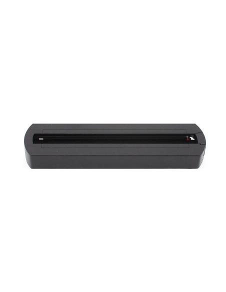 Base para techo de Carril Monofásico, negro