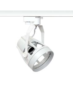 Foco LED RAIL DOKOS Housing E27 blanco carril Trifásico