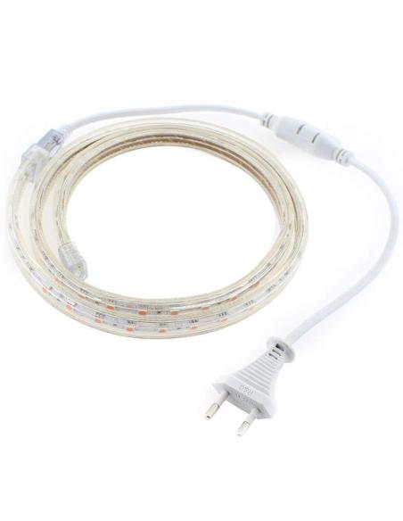 Tira LED 220V SMD5050, 60Led/m, 1 metro, PINK