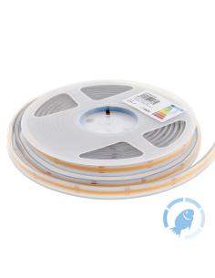 Tira LED Monocolor COB, DC24V, 5m (512Led/m), 60W, IP67, Pescaderías 2