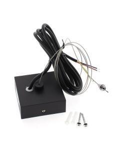 Kit suspensión cuadrado negro, 80x80mm 2