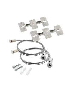 Lámpara colgante SERK LUMILED, 40W, 120cm, superficie/suspendido, negro 2