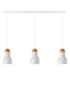 Lámpara colgante led KORE 36W regulable, blanco