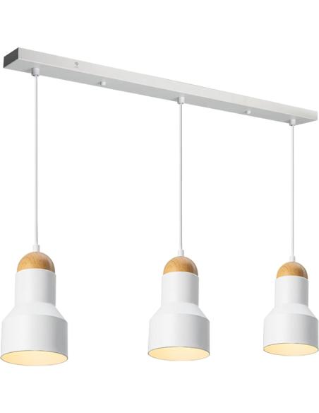 Lámpara colgante led KORE 36W regulable, blanco