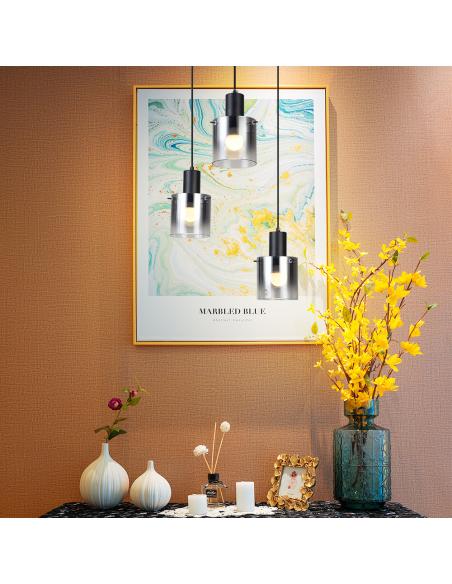 Lámpara colgante ZASK, E27