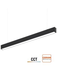 Lámpara colgante / superficie METRO, ampliable, 50W, 150cm, 3CCT, negro