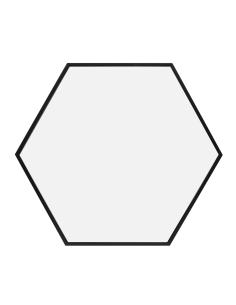 Luminaria colgante o superficie XAGON FULL, Ø600mm, 50W, negro 2