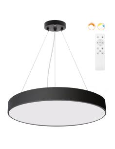 Kramfor BIG Suspend, 50W, Ø60cm, CCT, negro