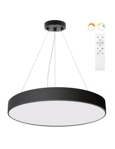 Kramfor BIG Suspend, 50W, Ø60cm, CCT, negro