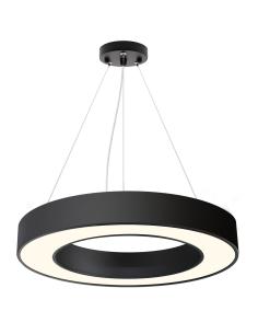 Luminaria colgante o superficie PULL, Ø600mm, 50W, negro