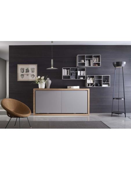 Lámpara colgante led CONE, 3W, gris