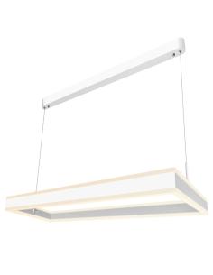 Luminaria colgante CUBE UP 96W, 800X400mm, CCT regulable