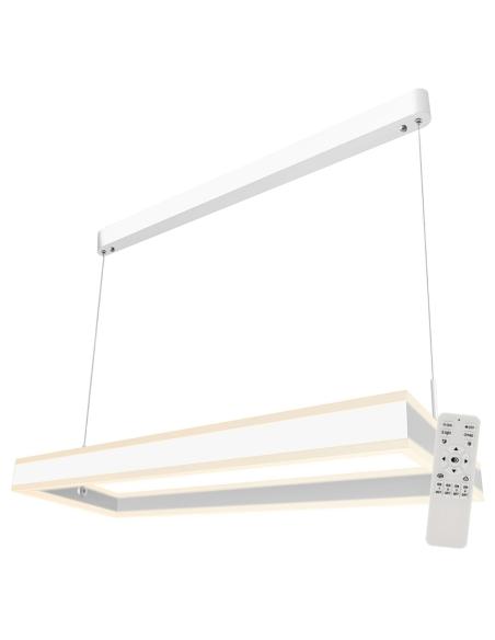 Luminaria colgante CUBE UP 96W, 800X400mm, CCT regulable